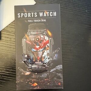 Sports Watch Full Touch Dial - Black